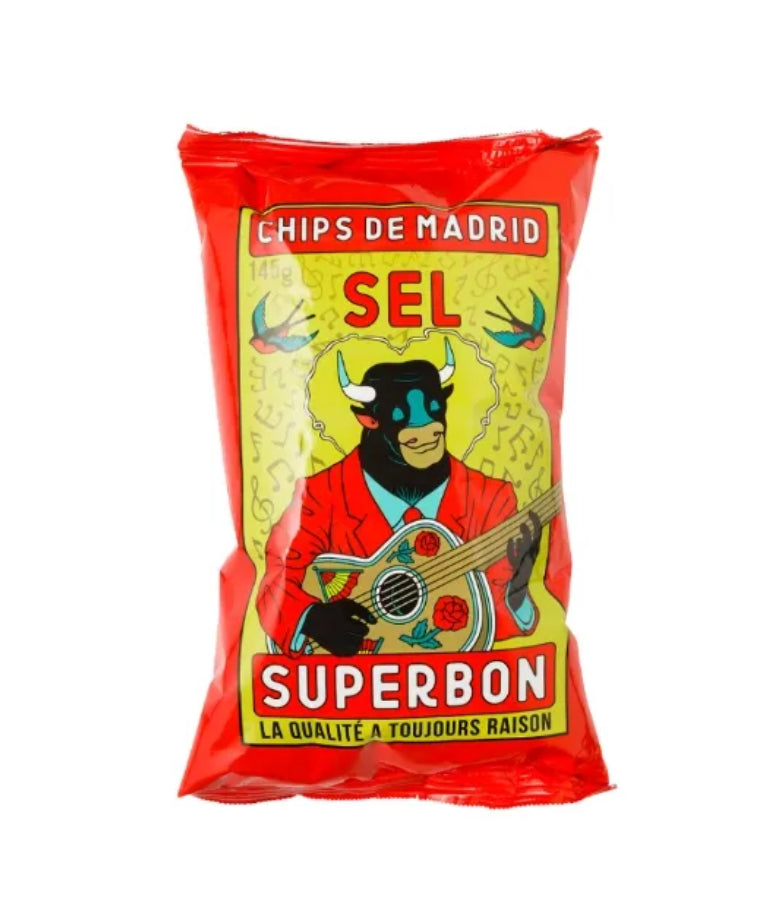 Superbon GF Salted Crisps 145g