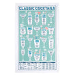 Load image into Gallery viewer, Classic Cocktails Tea Towel