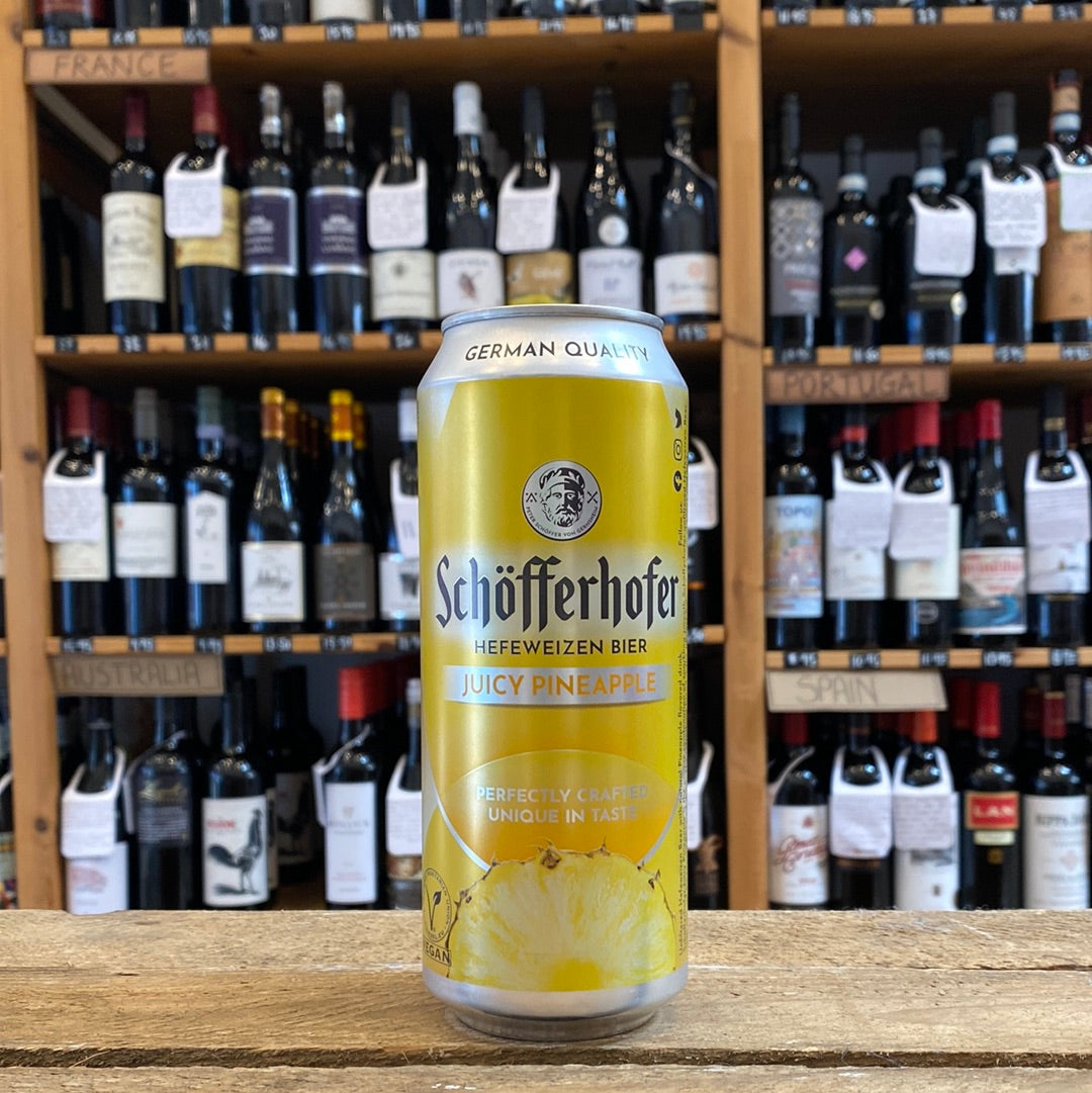 Schöfferhofer Pineapple/Wheat Beer 500ml, Germany (2.5) Harris and Co