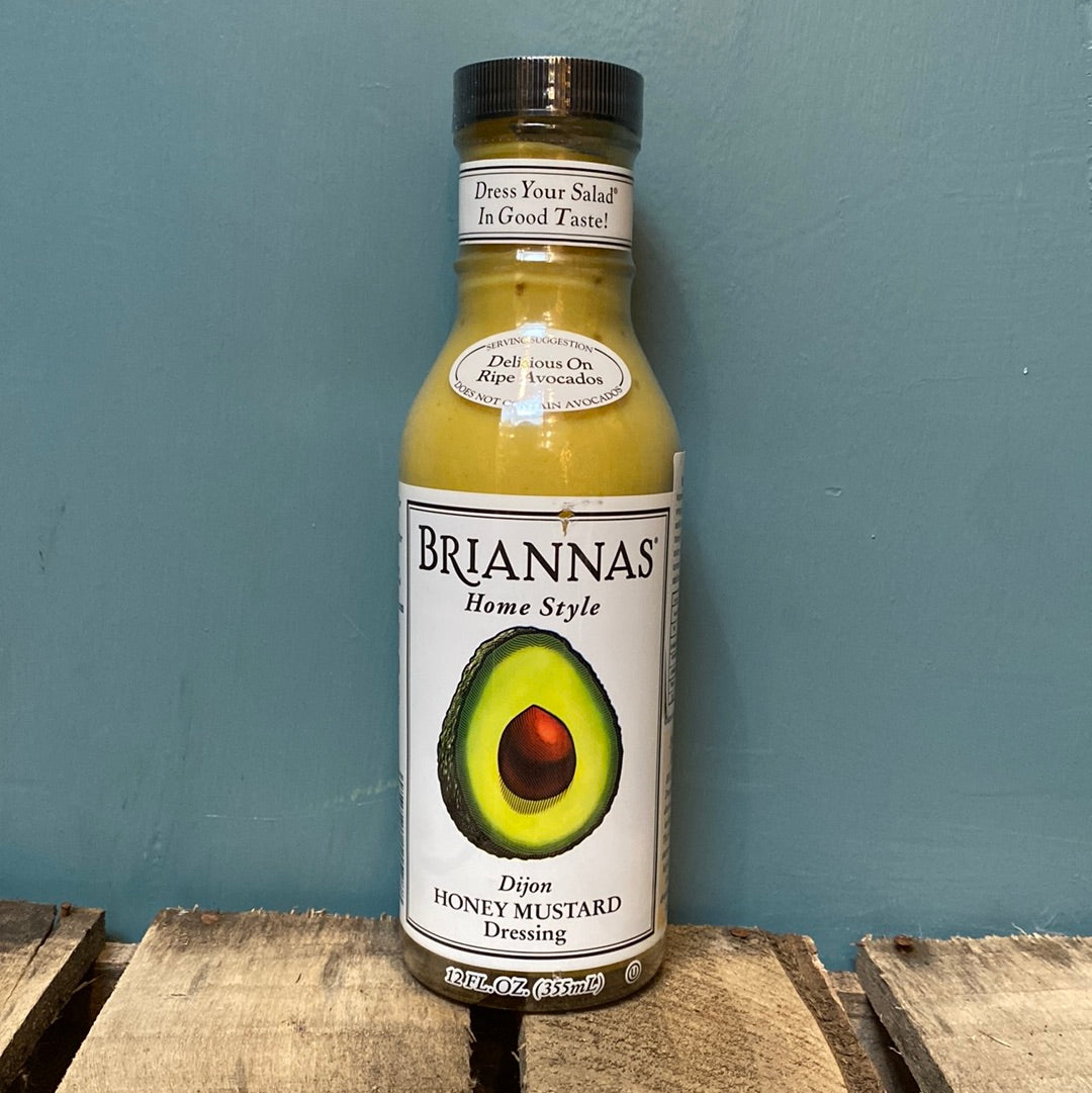 Brianna's Dijon Honey Mustard Dressing 355ml Harris and Co