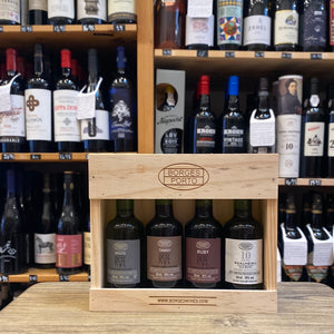 Borges Porto 4 x 5cl Wooden Pack