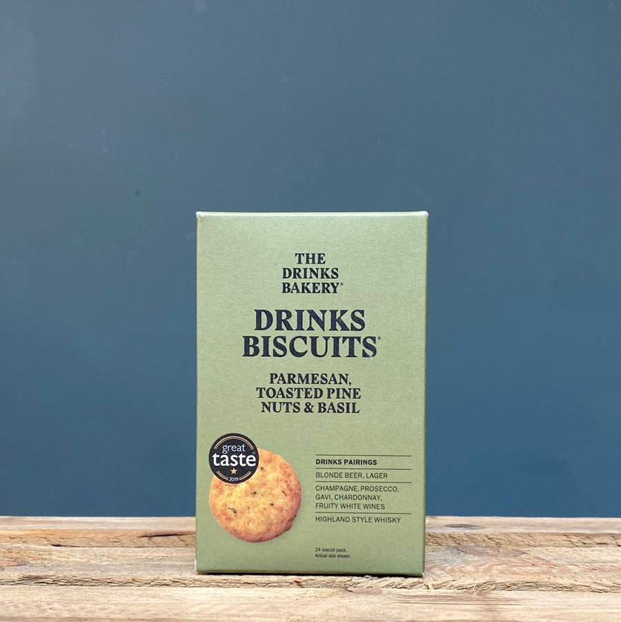 Drinks Bakery Parmesan, Toasted Pine Nut & Basil 110g