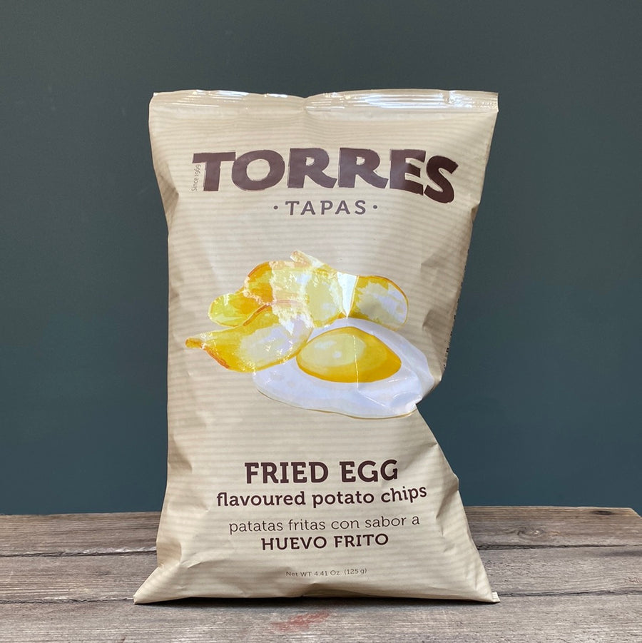 Torres Fried Egg Crisps 125g