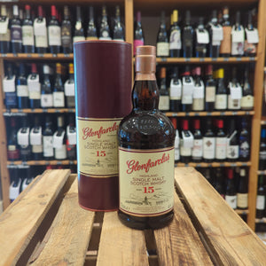 Glenfarclas 15 Year Old Single Malt Whisky, Speyside (46%)