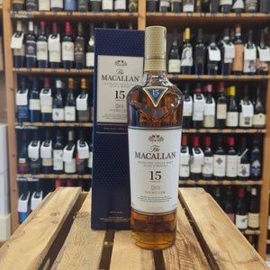 Macallan 15 Year Old Double Cask Single Malt Whisky, Speyside (43%)