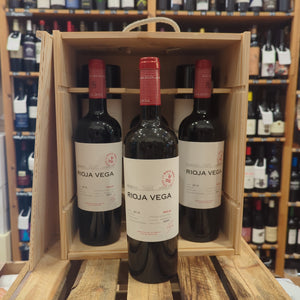 Rioja Vega Crianza 2019, Spain (14%) WOODEN BOXED 6 PACK