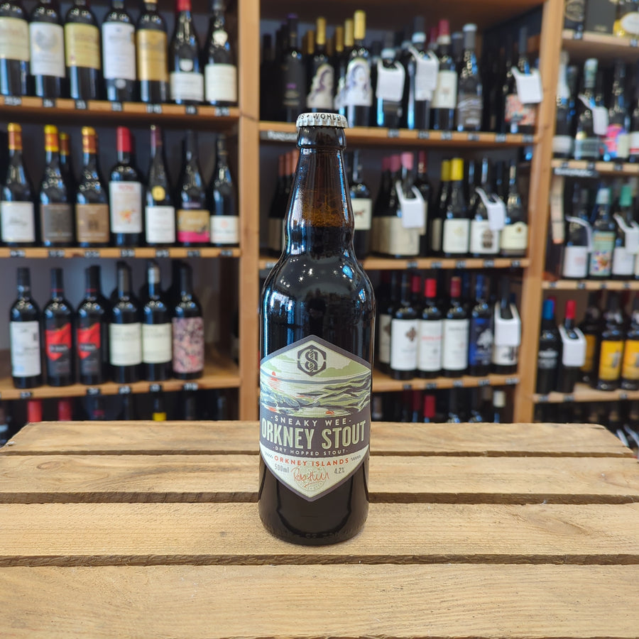 Swannay Sneaky Wee Stout 500ml, Orkney (4.2%)