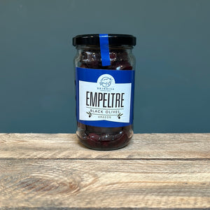 Brindisa Empeltre Black Olives 180g