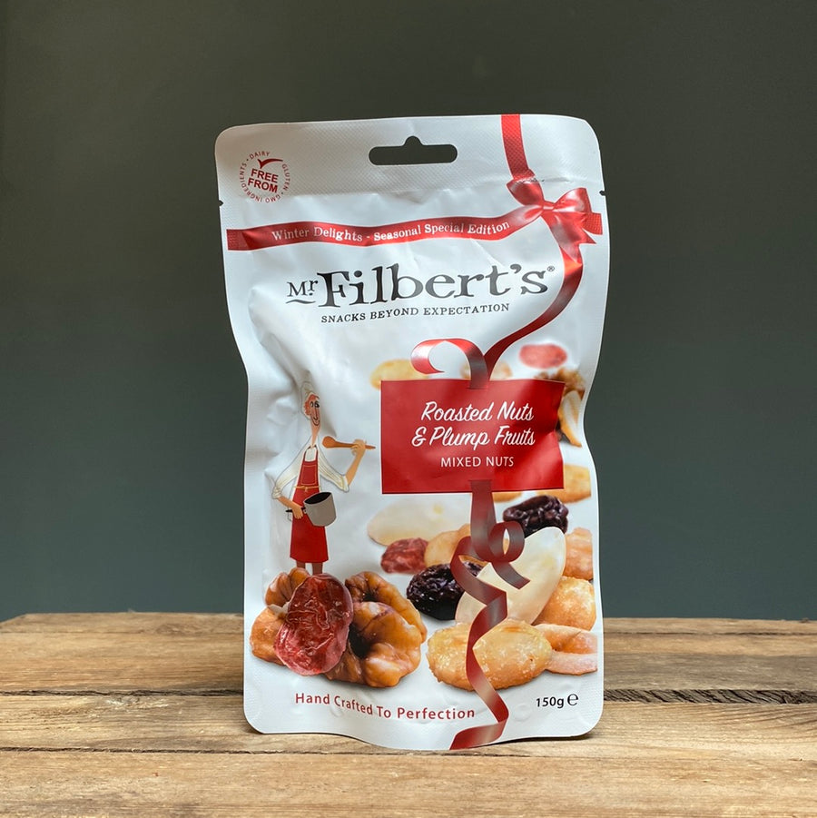 Mr Filberts Roasted Nuts & Plump Fruits Mix 150g