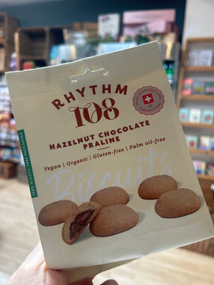 Rhythm Hazelnut Chocolate Praline Biscuit 135g