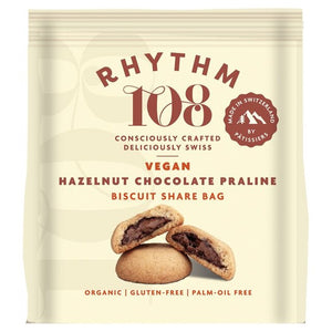 Rhythm Hazelnut Chocolate Praline Biscuit 135g