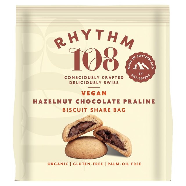 Rhythm Hazelnut Chocolate Praline Biscuit 135g
