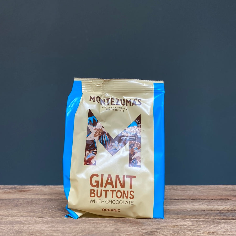 Montezuma Giant White Chocolate Buttons 180g
