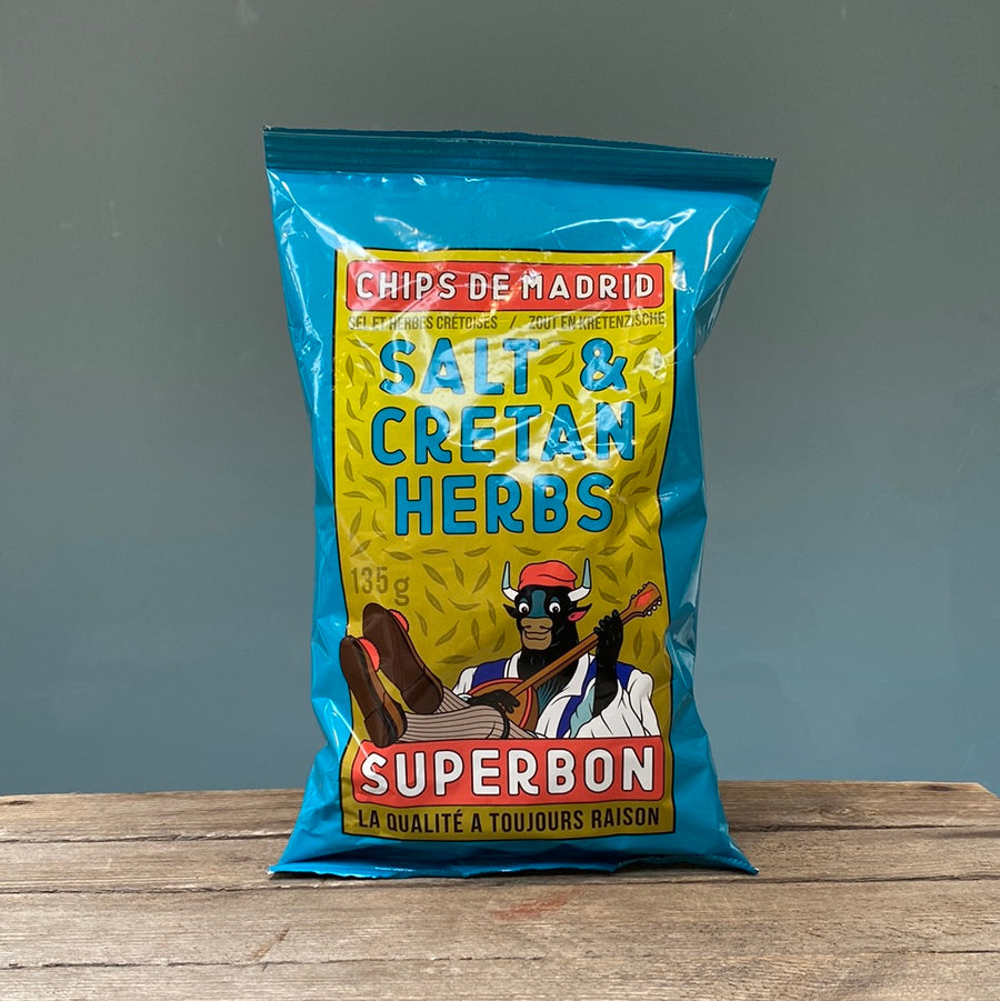 Superbon GF Salt & Cretan Herbs 135g