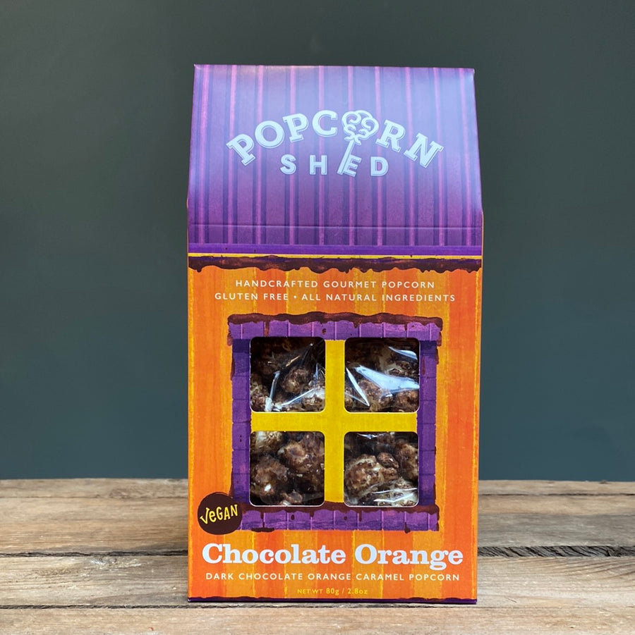 Popcorn Shed - Chocolate Orange Popcorn 80g