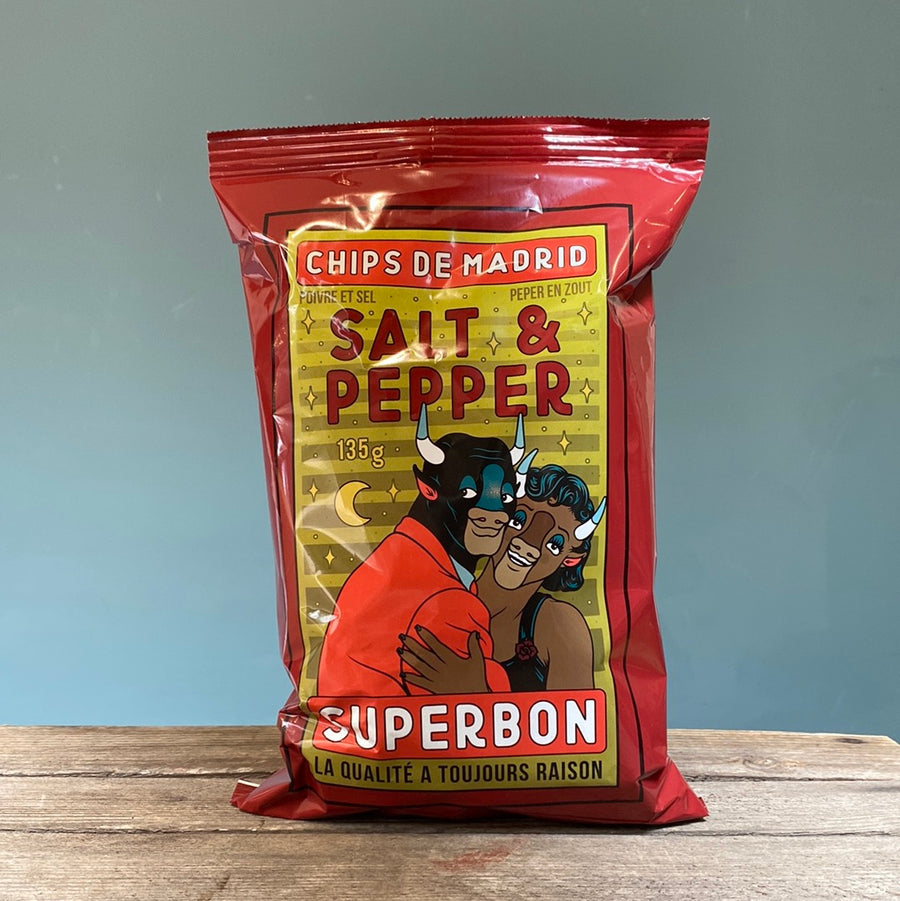 Superbon GF Salt & Pepper Crisps 135g