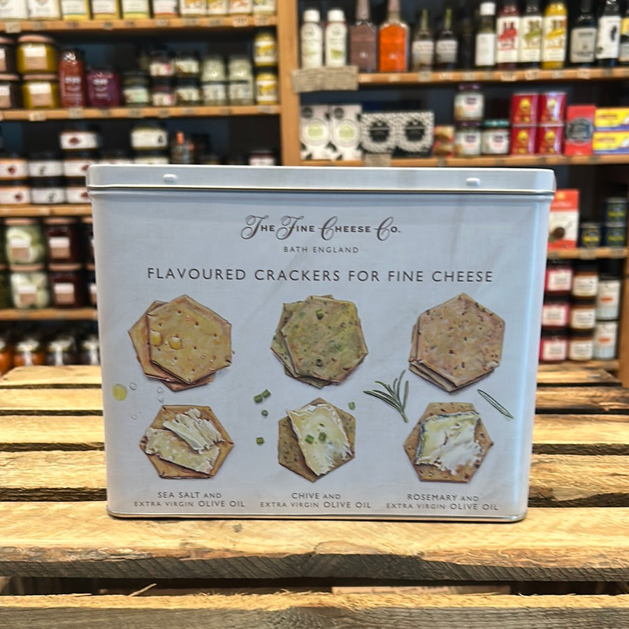 Fine Cheese Co Flavoured Crackers for Fine Cheese Tin 375g