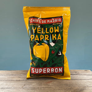 Superbon Yellow Paprika Crisps 135g