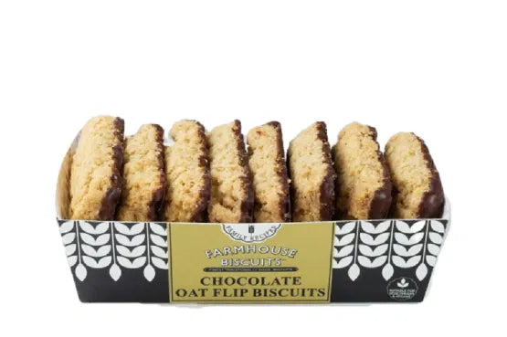 Farmhouse Biscuits Milk Chocolate Oat Flip Biscuits 150g
