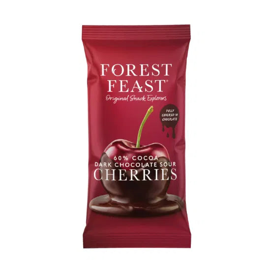 Forest Feast Dark Chocolate cherries 40g