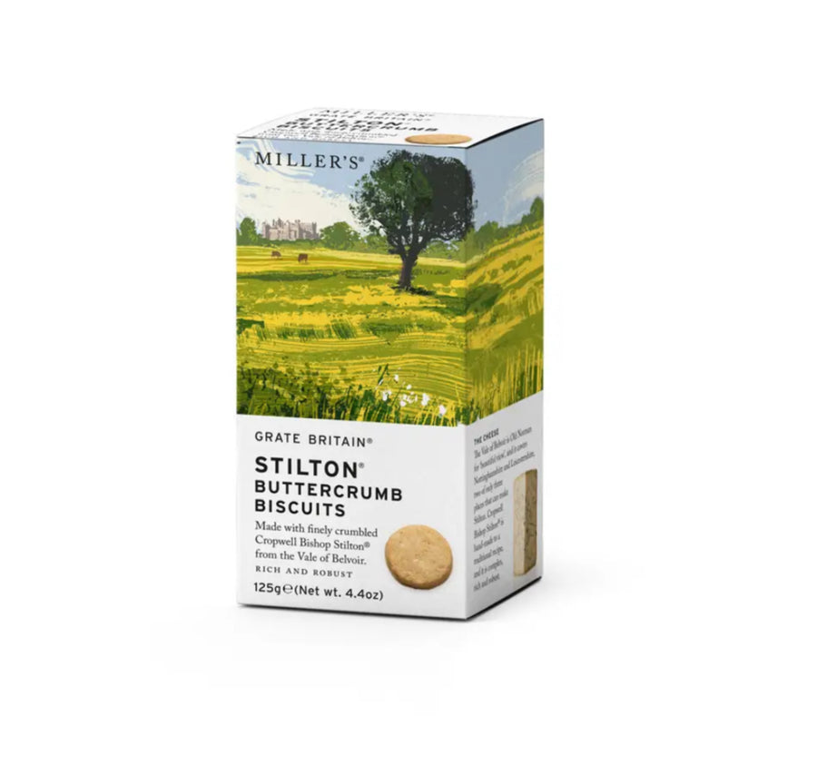 Miller's Stilton Buttercrumb Biscuits 125g