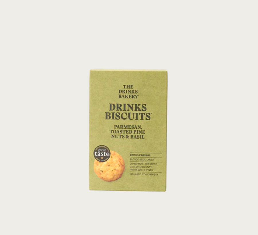 Drinks Bakery Parmesan, Toasted Pine Nut & Basil 110g