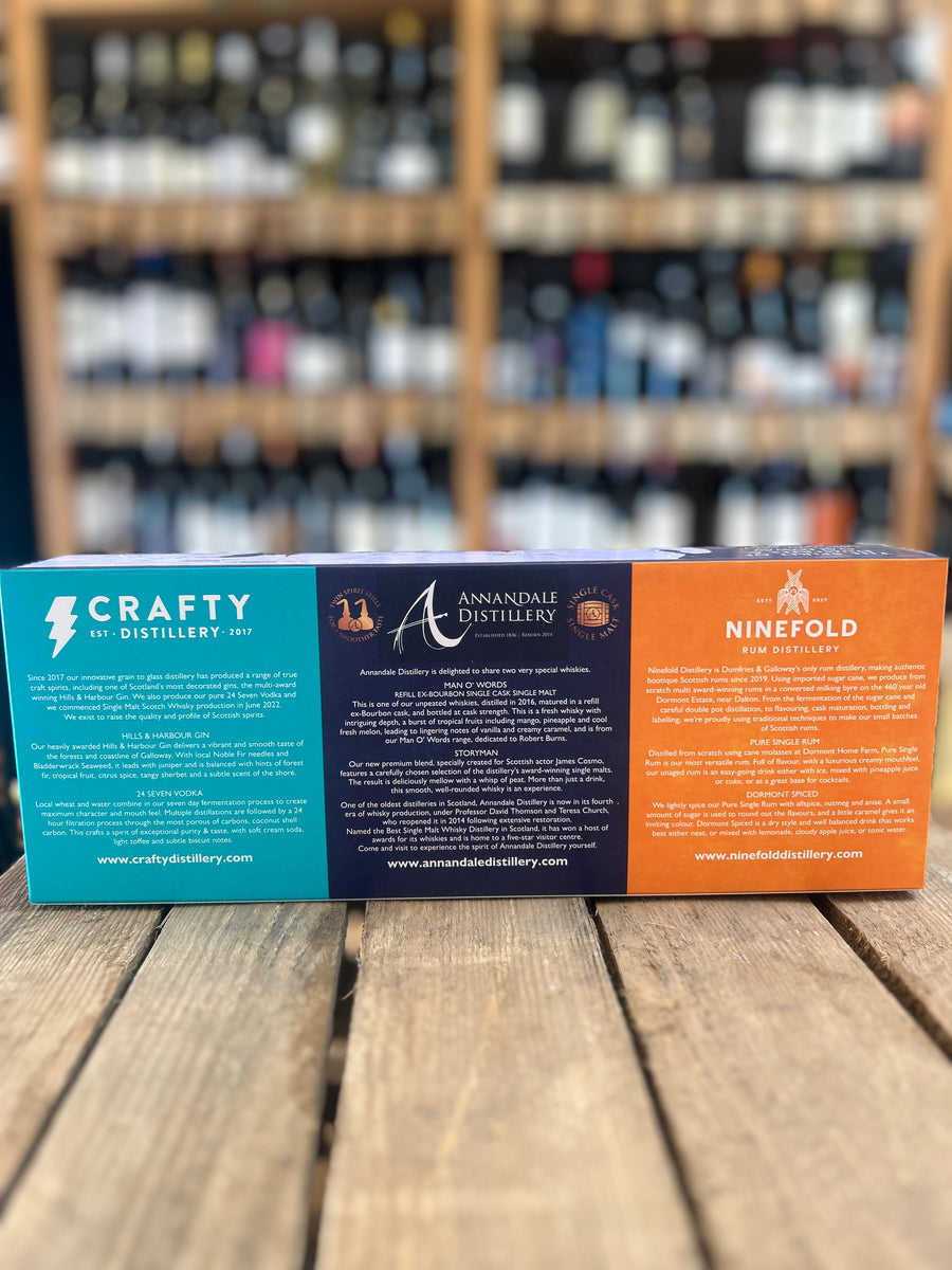 Spirit of Dumfries & Galloway Miniature Pack, 6 x 5cl