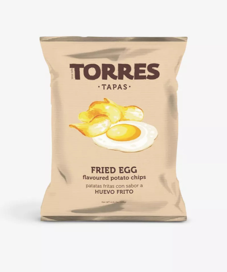 Torres Fried Egg Crisps 125g
