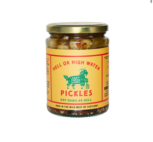 Fodder & Farm Hell or High Water Hot Dog Pickles 500g