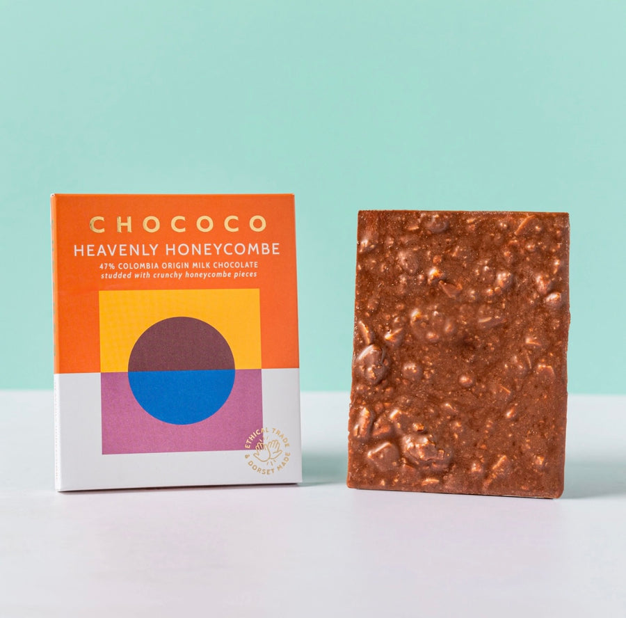 Chococo 47% Milk Chocolate Heavenly Honeycomb 75g