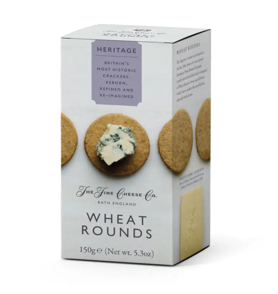 The Fine Cheese Co Wheat Rounds 150g