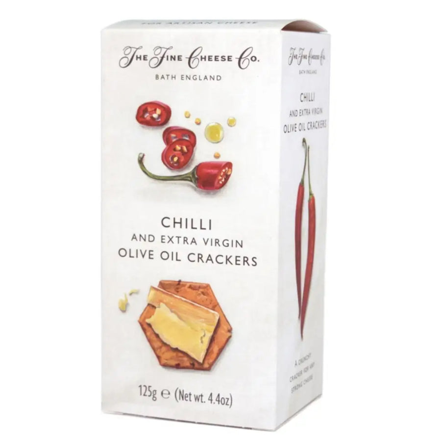 The Fine Cheese Co Chilli & Olive Oil Crackers 125g