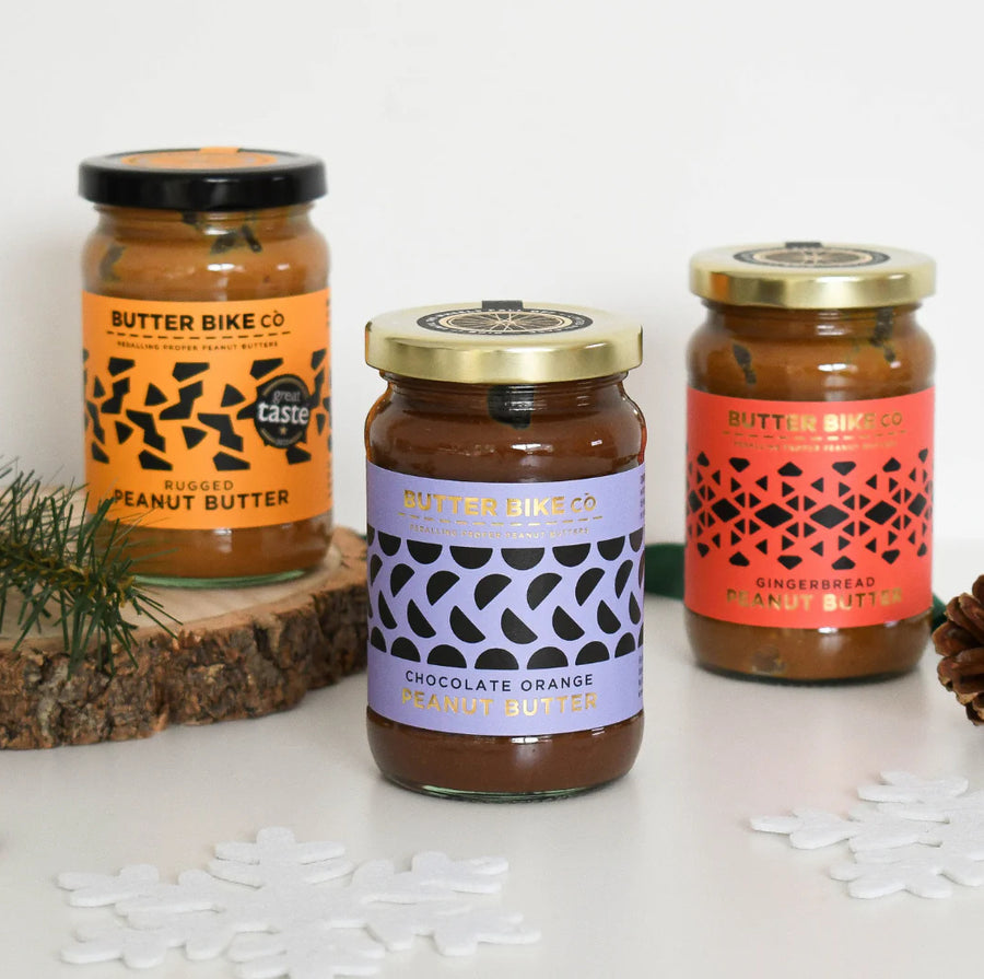 Butter Bike Festive Peanut Butter Gift Trio 3x 285g