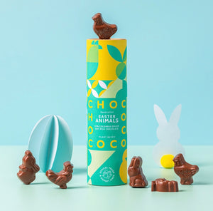 Chococo 43% Colombia Origin Oatmilk Chocolate Easter Shapes
