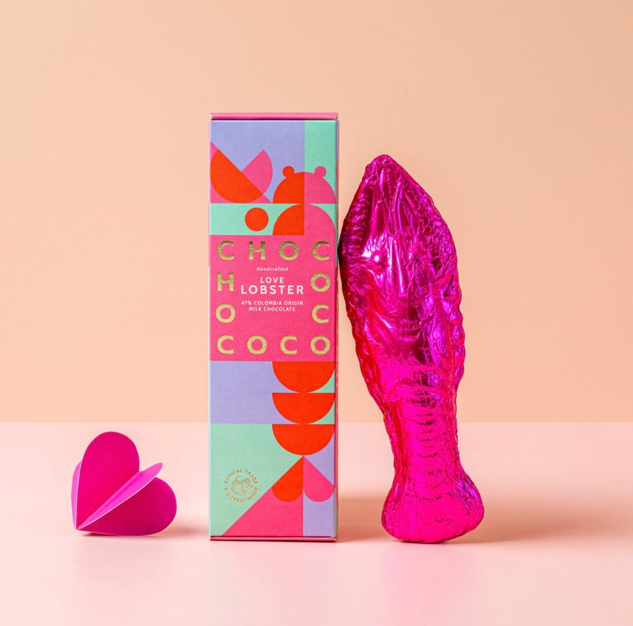 Chococo 47% Colombia Milk Chocolate Love Lobster