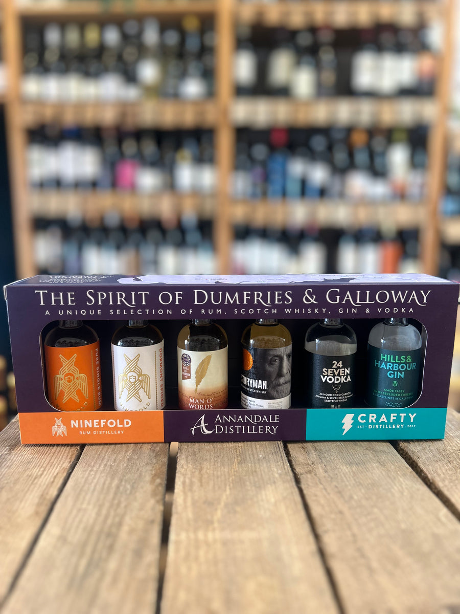 Spirit of Dumfries & Galloway Miniature Pack, 6 x 5cl