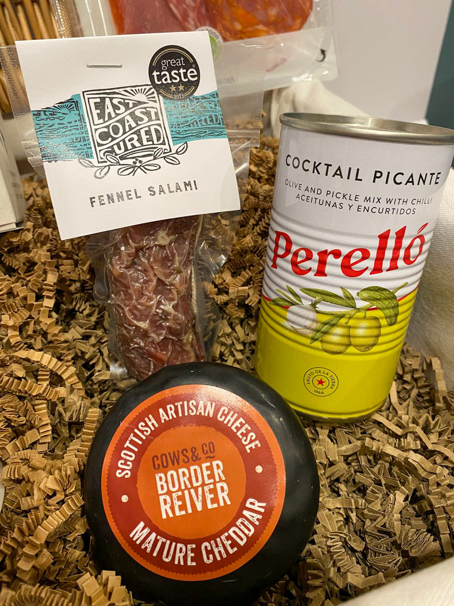 The Harris & Co Cheese, Charcuterie and Nibbles Hamper