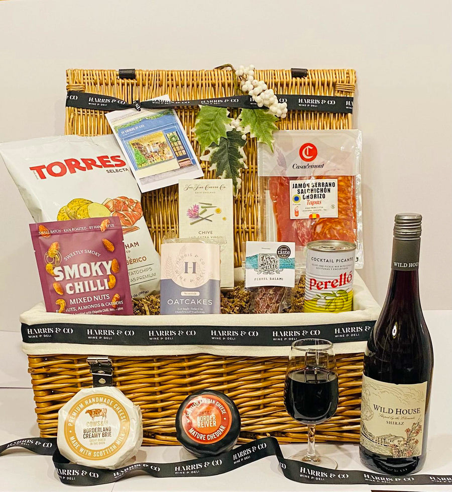 The Harris & Co Cheese, Charcuterie and Nibbles Hamper