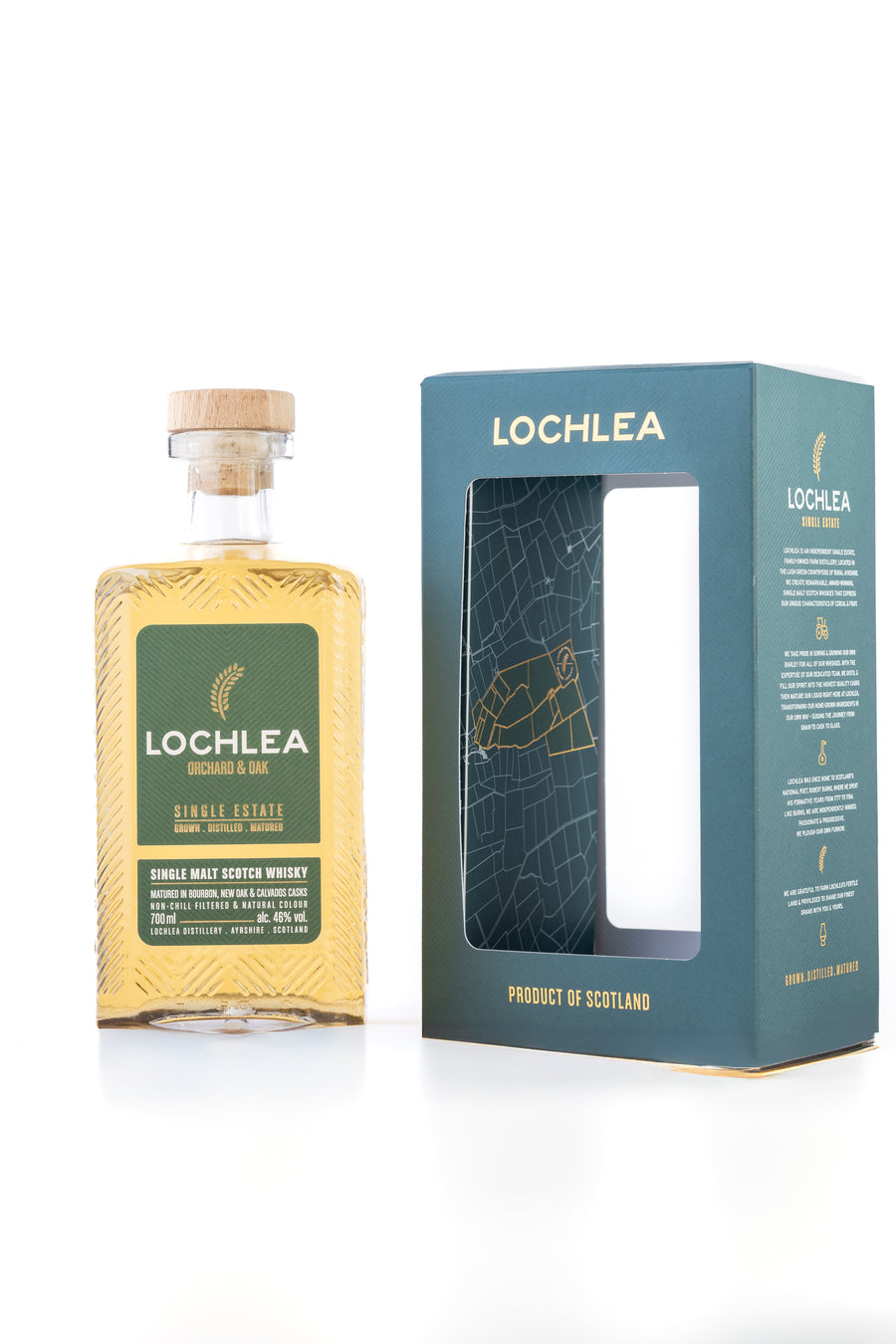 Lochlea Single Malt Scotch Whisky Orchard & Oak 70cl, Ayrshire (46%)