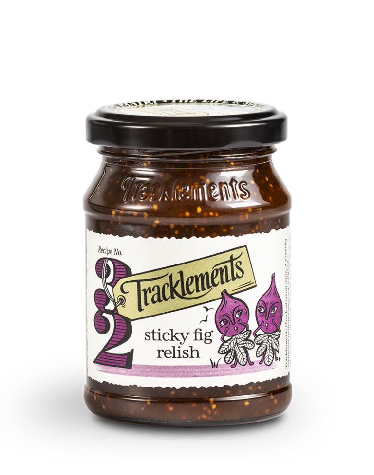 Tracklements Sticky Fig Relish 210g