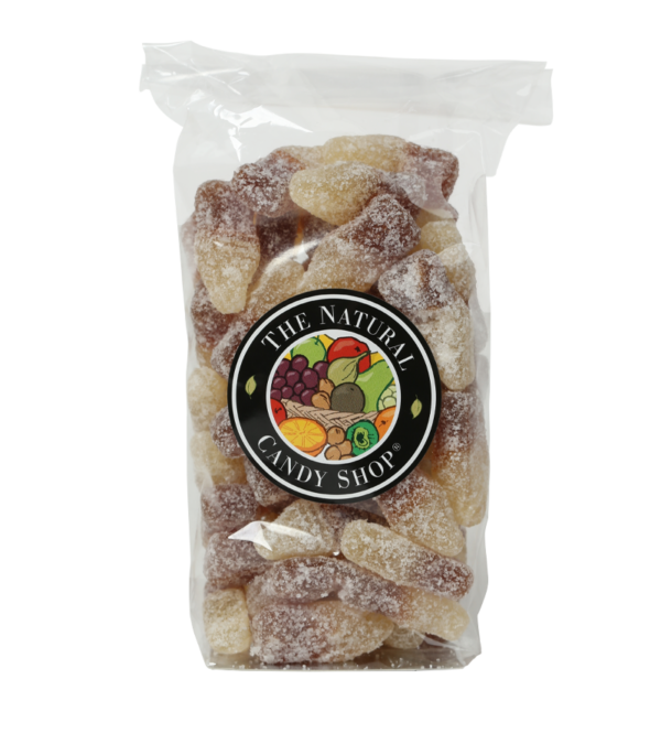 The Natural Candy Co Fizzy Cola Bottles 250g