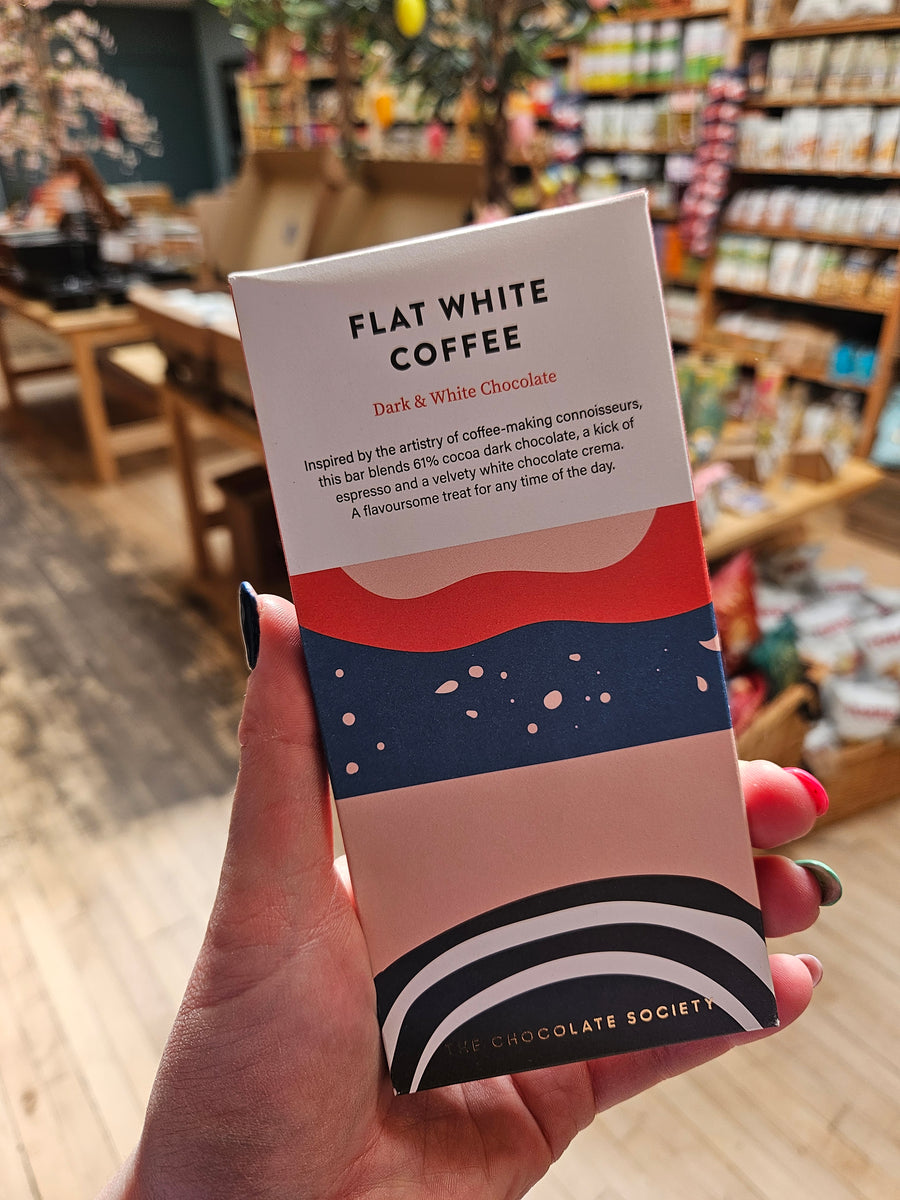 The Chocolate Society - Flat White Coffee (80g)