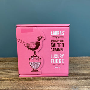 Laura's Scrumptious Salted Caramel Luxury Fudge 200g
