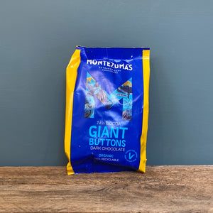 Montezuma 74% Cocoa Dark Chocolate Giant Buttons 180g