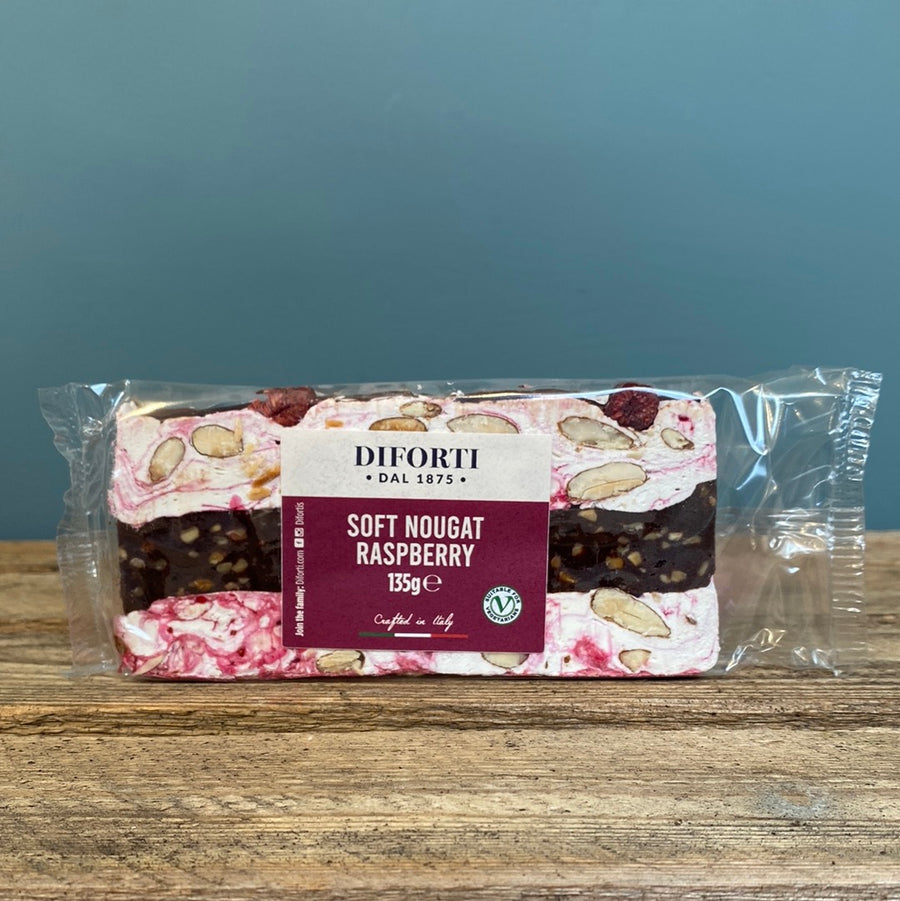 Diforti Soft Raspberry Nougat 135g