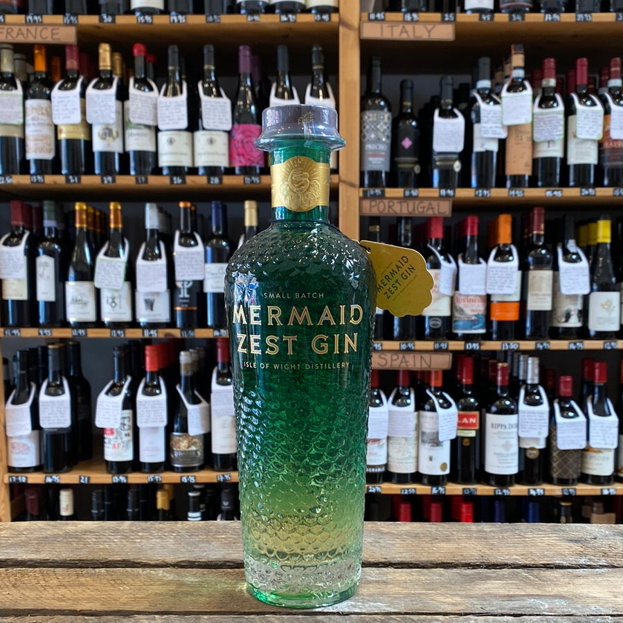Mermaid Zest Gin 70cl, Isle of Wight (40%)