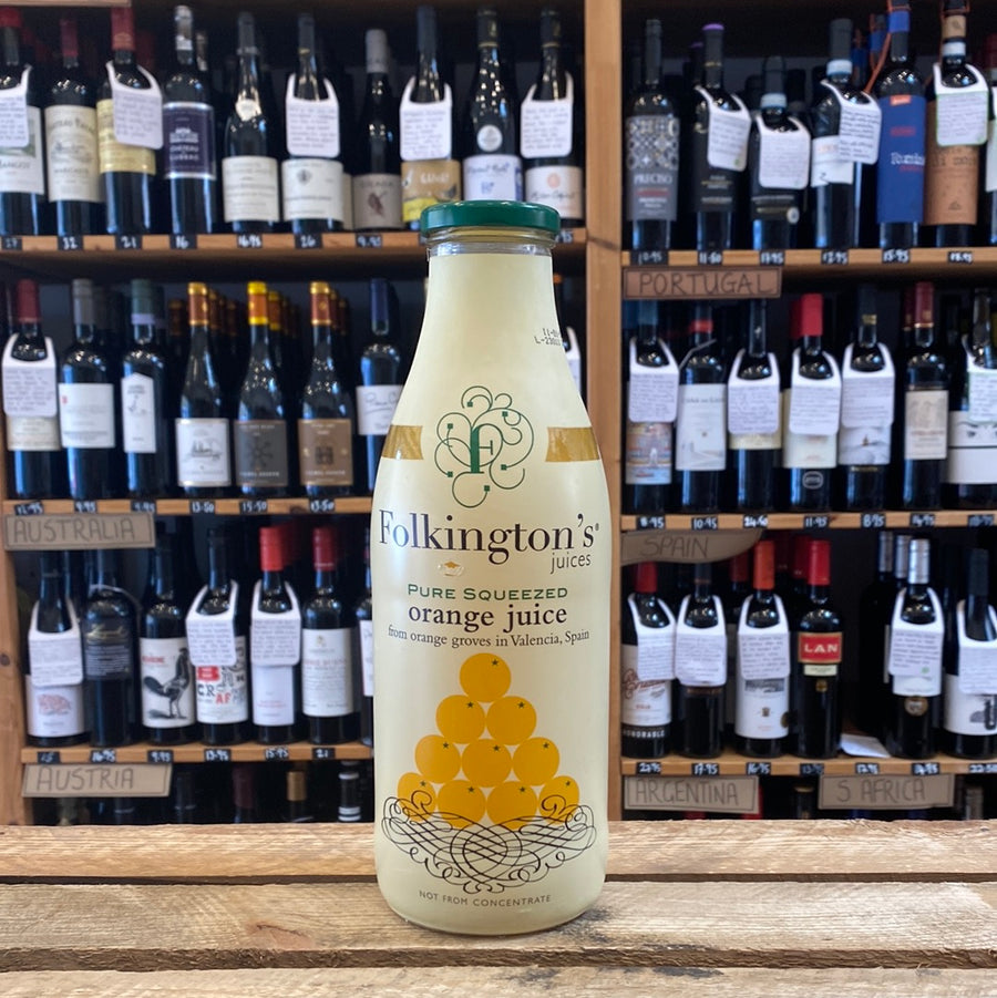 Folkington's Orange Juice 1 Litre