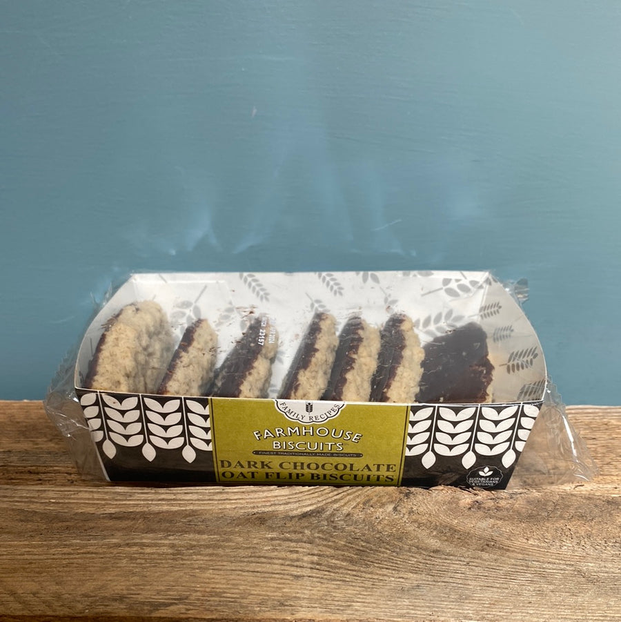 Farmhouse Biscuits Milk Chocolate Oat Flip Biscuits 150g