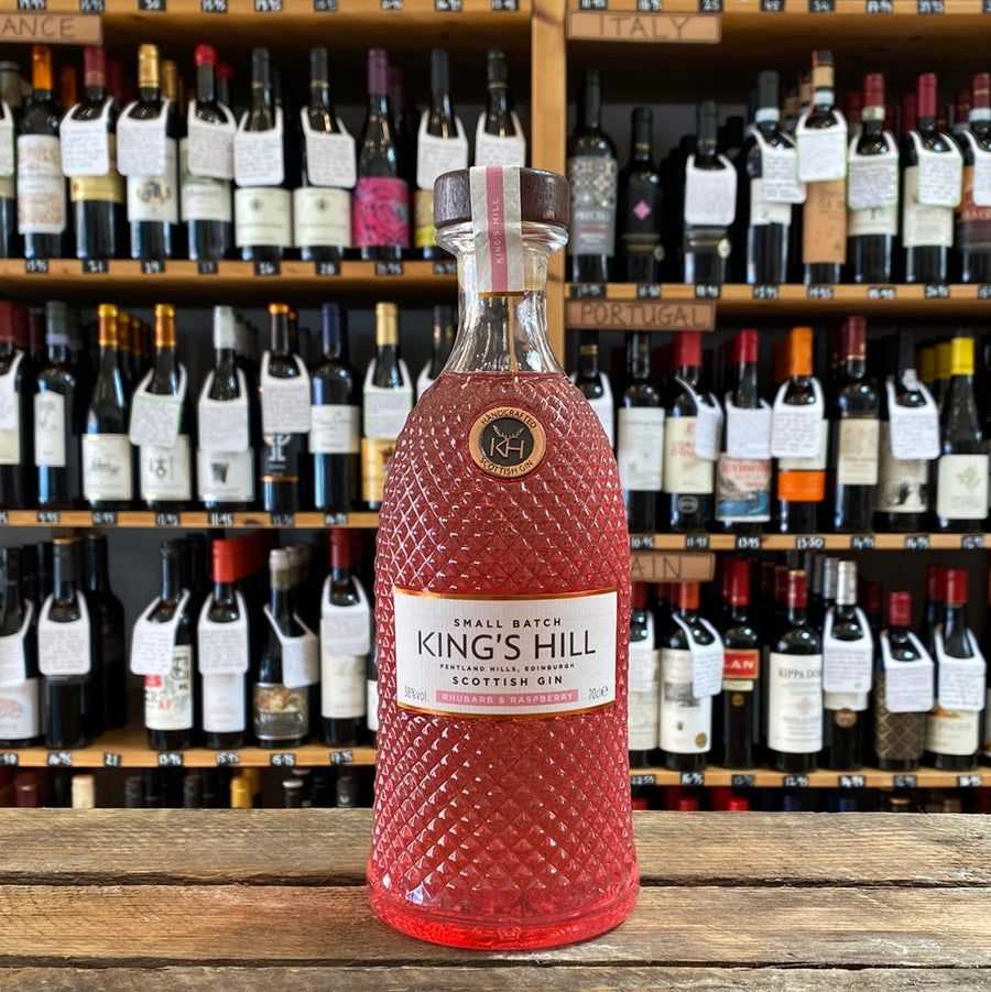 King's Hill Rhubarb & Raspberry Gin 70cl, Edinburgh (38%)