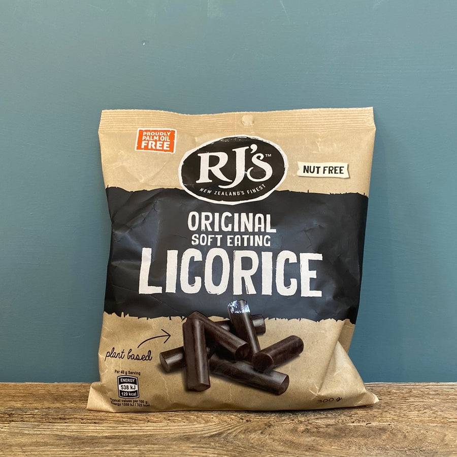 RJ's Soft eating Liquorice 300g